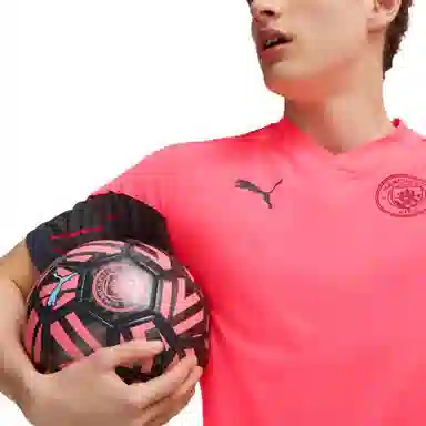 PUMA 2023-24 Manchester City Puma Pro Training Shirt logo