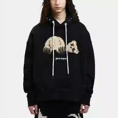 Palm Angels Hoodie Black