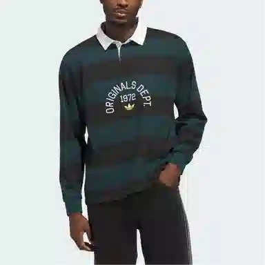 adidas originals SS25 DEPT. STRIPED Polo
