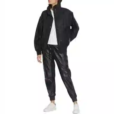 COACH Nylon Windbreaker Black