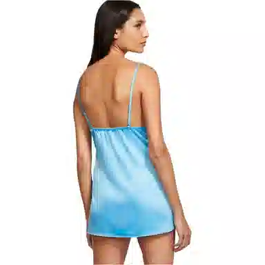 Victoria's Secret Tease Satin Lace-Trim Mini Slip V