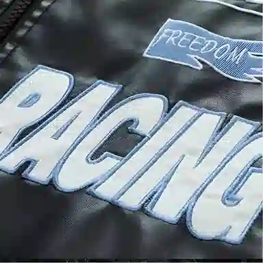 特斯型 美式街头复古痞帅高级感潮牌飞行夹克机车服透气皮衣外套 男女同款