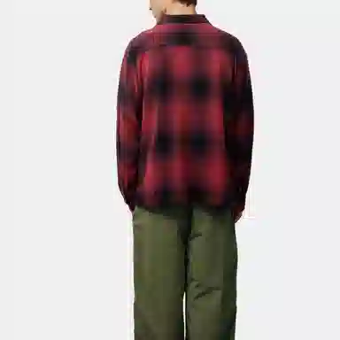 Stussy SS25 LOOSE WEAVE PLAID SHIRT