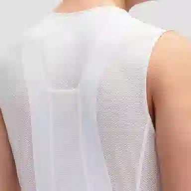 DESCENTE CYCLING LOGO WT-Bright White Tpg