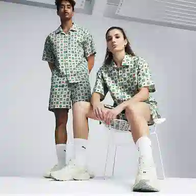 PUMA NEW PREP AOP WOVEN SHIRT