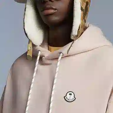 Moncler Genius x Palm Angels FW21 Hoodie Pink