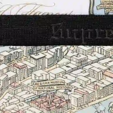 Supreme Silk Map Cardigan