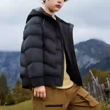 鸭鸭 云朵系列 舒适柔软耐磨羽绒服 青少年