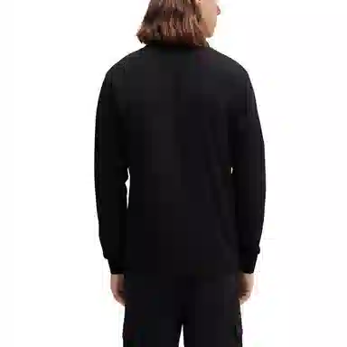 HUGO BOSS Stretch-Cotton Polo Shirt With Logo Psstch Polo