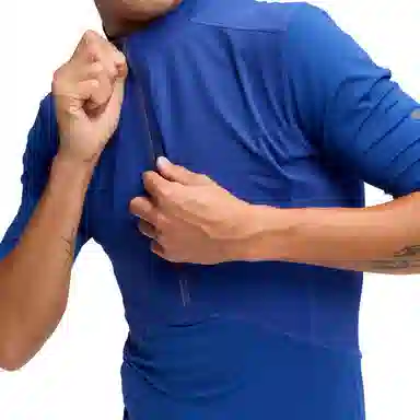 HOKA ONE ONE TRAIL RACEZIP SHORT SLEEVE T