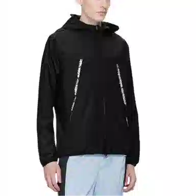 adidas Neo Windbreaker Hoodie Black