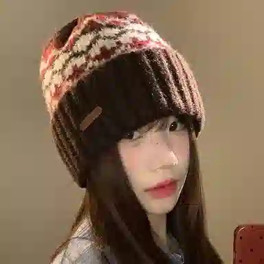Youwei Fair Isle Knit Beanie