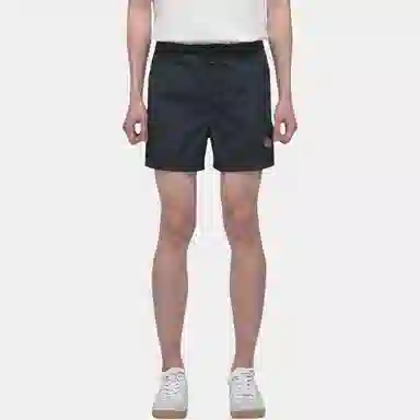 Stone Island Logo Drawstring Swim Shorts Black