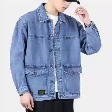 THINGYLAB Loose Fit Cargo Jacket