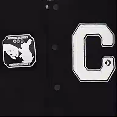 Converse Year of the Rabbit Varsity Jacket Black