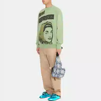 JW Anderson Logo Crewneck Green