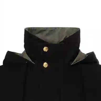 Gucci Nylon Cotton Blend Jacket Black