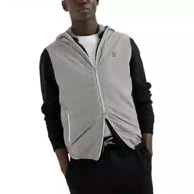 Brunello Cucinelli SS25 Grey Vest