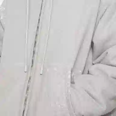 Acne Studios FW25 Fleece Hoodie Gray