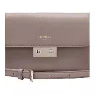 Lacoste Croc Logo Tote Bag Gray