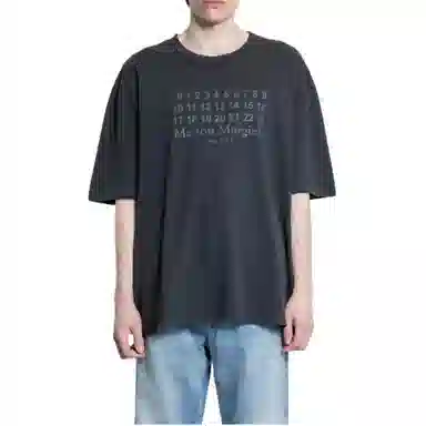 Maison Margiela SS25 Black T-Shirt
