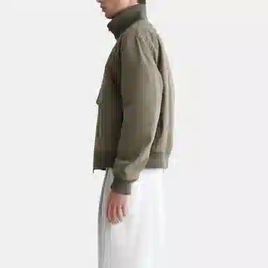 COS Ribbed Zip-Up Jacket