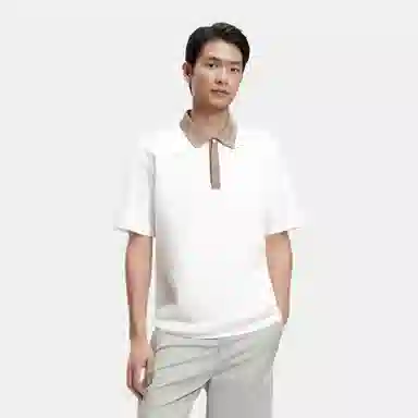 UNIQLO x Theory Polo Shirt White
