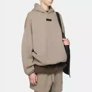 Fear of God Essentials SS24 Hoodie Heather Grey
