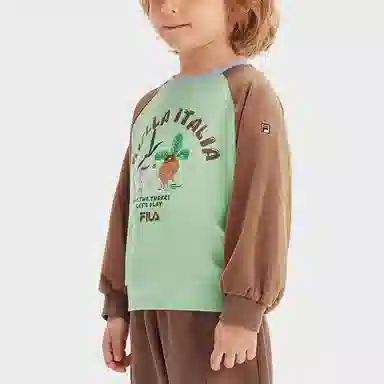 FILA KIDS WHITE LINE logo