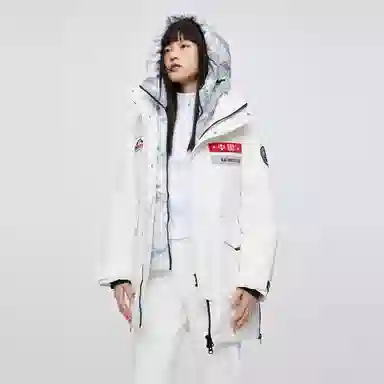 波司登 可脱卸帽加厚中长款羽绒服 男女同款