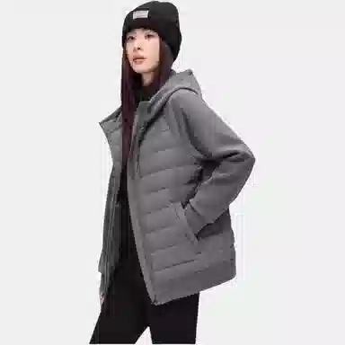 雅鹿 轻薄休闲长袖羽绒服 男款