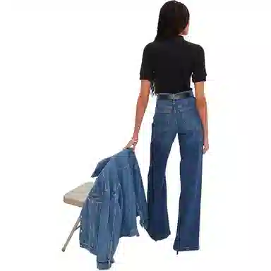 GAP High Waist Wide Leg Jeans