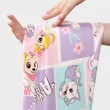 久岁伴 舒适柔软透气家居服 白色儿童款