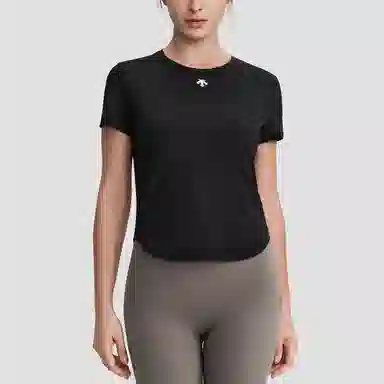 DESCENTE WOMENS TRAINING logo T