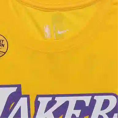 Nike NBA Lakers LeBron 23 Tee Yellow