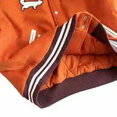 Vandy The Pink Baseball Jacket Orange