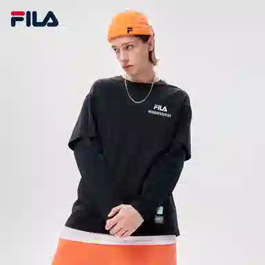 FILA x Mihara Yasuhiro Logo Print Long Sleeve T-Shirt