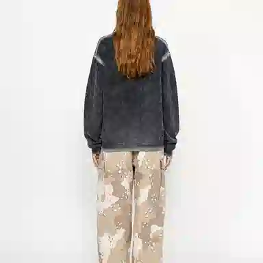 Stussy FW24 FADED COTTON KNIT CREW