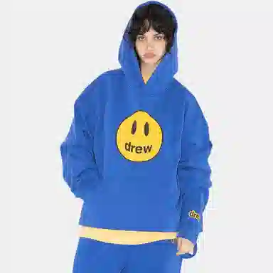 Drew House SS23 Mascot Oversized Hoodie - Mascot Royal Blue