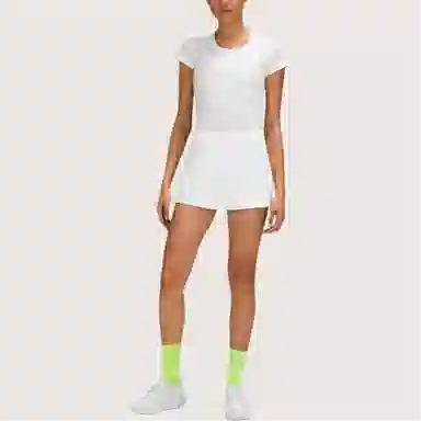 Lululemon Pace Rival Skirt White