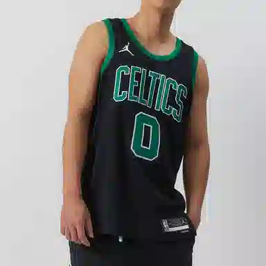 Jordan NBA Fan Edition Tatum 0 Jersey Black