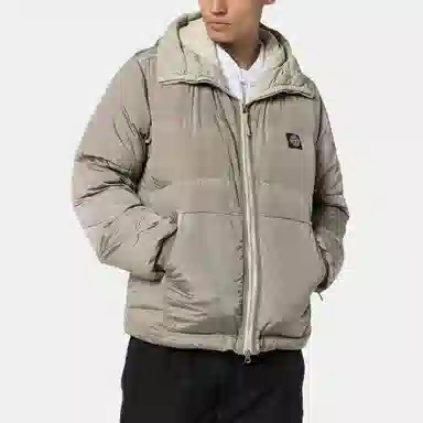 Stone Island Nylon Logo Down Jacket