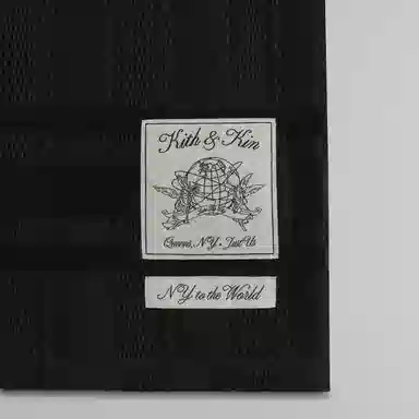 KITH Malik Lace Combo Jersey Black