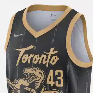 Nike NBA Toronto Raptors Siakam 43 Jersey Black