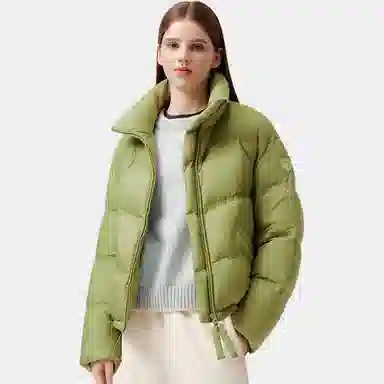 坦博尔 保暖舒适小个子面包羽绒服 女款