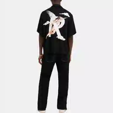 REPRESENT SS23 Black Shirt