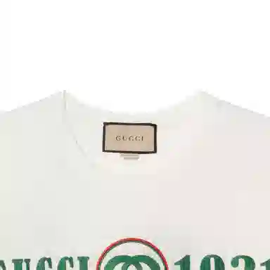 GUCCI 1921 Series Logo Print T-Shirt