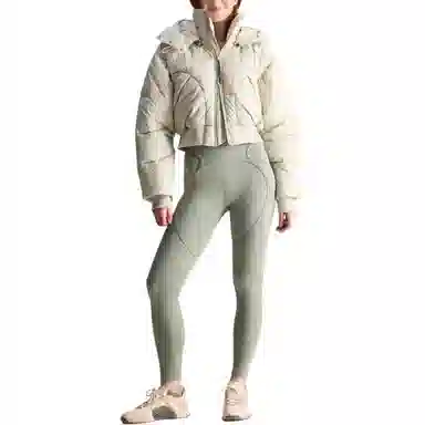 adidas x Stella McCartney Cropped Padded Winter Jacket