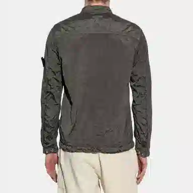 Stone Island Badge Pocket Jacket Green