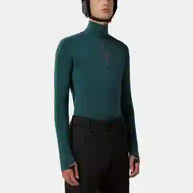 Moncler Base Layer Polo Neck LogoPolo